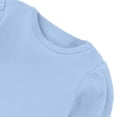 thumbnail image 3 of Busydd Baby Girl Romper 0-24 Months Long Sleeve Round Neck Cotton Infant Boy Clothes Comfy Breathable Solid Color Baby Romper Onesie 0-3 Months, 3 of 5