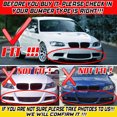 thumbnail image 3 of For BMW E90 E91 E92 E93 M3 07-13 Carbon Fiber Front Bumper Lip body kit Spoiler, 3 of 13