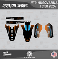 thumbnail image 4 of Kalair GFX Graphics Kit for Husqvarna TC50 (2024) Division Series, 4 of 5