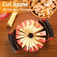 thumbnail image 4 of Cortador de manzanas Newness de acero inoxidable, 13 cm, 16 gajos, 4 of 8