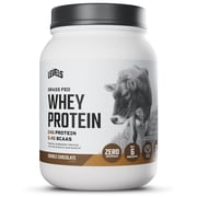 Levels Grass Fed Whey Protein Powder, No Artificials, 24G of Protein, Double Chocolate, 1.48LB