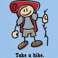 thumbnail image 3 of CafePress - Cute Take A Hike Light T Shirt - Men's Classic Graphic T-Shirt, 3 of 4