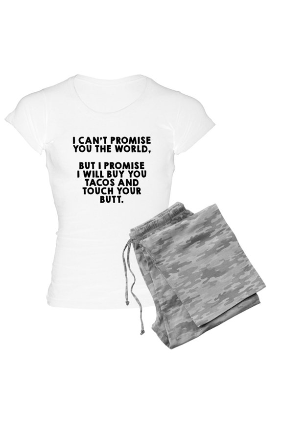 - Buy Tacos Touch Butt - Women's Light Pajamas