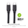 thumbnail image 3 of Cable electrónico Mophie Charge Stream USB-C de 1 m 60 W, 3 of 7