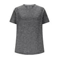 thumbnail image 7 of ABATAB Womens Short Sleeve Shirts V Neck Workout Top Gym Athletic Yoga T-Shirt Stretch Comfy Casual Lightweight Clothes, 7 of 7