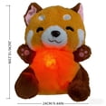 thumbnail image 2 of Raccoon Stuffed Musical Toy for , Soft Soothing Doll with Calming Melodies, Cute Comforting P for borns, s, Kids' Sleep Aid Gift, 2 of 7