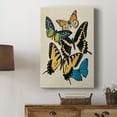 thumbnail image 5 of Collaged Butterflies II Premium Gallery Wrapped Canvas - Ready to Hang, 5 of 9