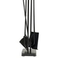 thumbnail image 6 of Modern Ember Levi 29.5" H 5 Piece Fireplace Tool Set inch Aged Brass - Black, 6 of 8