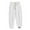 White, variant on Sweatpants for Men Men's Fashion Hop Rock Punk Gothic Sport Hiking Riding Casual Cargo Pants Street Dance Pants M