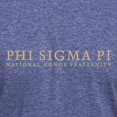 thumbnail image 3 of CafePress - Phi Sigma Pi Gold Wordmark T Shirt - Mens Tri-blend T-Shirt, 3 of 4