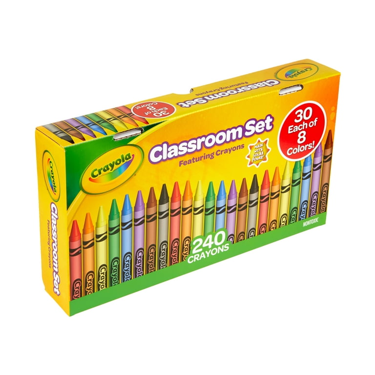 Crayola Jumbo Crayons Bulk, 6 Sets of 16 Large Crayons for Toddlers & Kids, School Supplies, Gifts [ Exclusive]