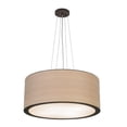 thumbnail image 5 of Meyda 153283 24 in. Cilindro White Oak Veneer Pendant, White, 5 of 7