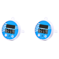 thumbnail image 1 of 2X Floating Pool Thermometer Wireless - Swimming Pool Temperature Thermometer Easy Read, Solar Digital Pool Thermometer, 1 of 8