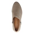 thumbnail image 3 of LUCKY BRAND Womens Gray Zig Zag Pattern V Cutouts Zipper Accent Comfort Fhuna Almond Toe Block Heel Zip-Up Leather Booties 6 M, 3 of 4