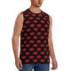 thumbnail image 2 of Balery Red Beautiful Lips Camisetas sin mangas para hombre, absorbe la humedad y protege contra el mal olor.-Small, 2 of 7