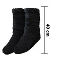 thumbnail image 5 of 1 Pair Non Slip/skid Socks, Winter Fluffy Cozy Fleece Socks, Plush Thick Warm Floor Socks, 5 of 5