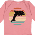 thumbnail image 4 of Inktastic Dolphin Cute Beach and Vacation Boys or Girls Long Sleeve Baby Bodysuit, 4 of 5