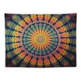thumbnail image 5 of Chilfamy  Indian Mandala Tapestry, Indian Hippie Hippy Wall Hanging, Bohemian Twin Wall Hanging Tapestries, Bedspread Beach Tapestry  40x30inch, 5 of 6