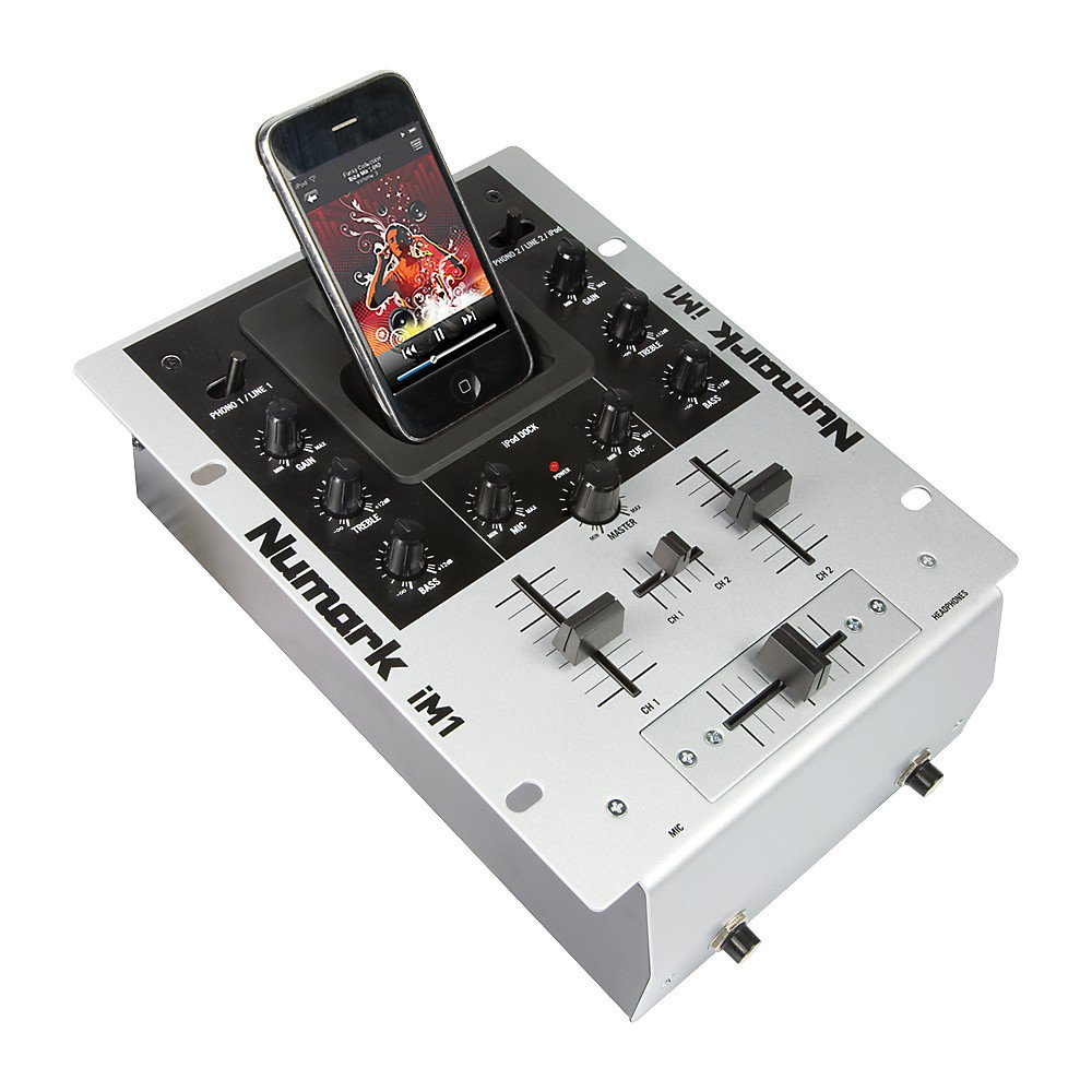 Numark iM1 2Channel DJ Mixer with iPod Dock