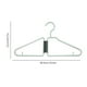 thumbnail image 2 of Percha colgante plegable, de metal, resistente, portátil, para armario, organizador de ropa, percha de viaje, percha para dormitorio, percha de plástico, diseño compacto, percha ajustable, 2, 2 of 8