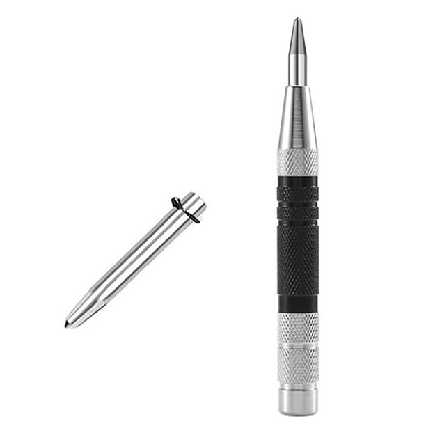 Perforadora de centro Worallymy rompeventanas con resorte de acero perforadora portátil antideslizante para carpintería Worallymy JD720007580