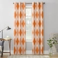 thumbnail image 4 of Patio Curtain Desert Starry Sky Valley Kitchen Curtains In The Modern Living Room Bedroom Dining Room Translucent Curtain, 4 of 7