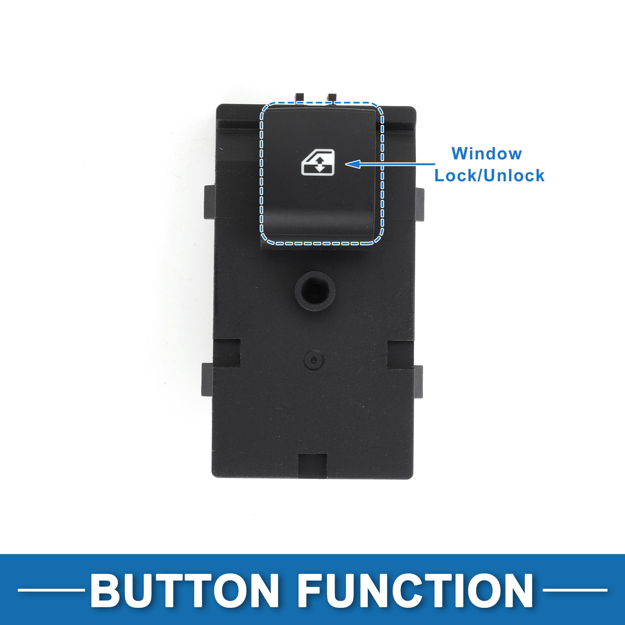 Unique Bargains Power Window Switch for Chevrolet Sonic Trax 2013-2016 Black