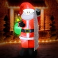 thumbnail image 2 of Inflable Navidad Santa Claus Papa Noel 1.87m Decoracion Led Houzer, 2 of 7