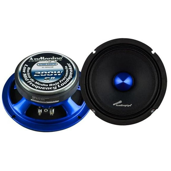Audiopipe 6 in. 200W Max Low Mid Frequency Loudspeaker