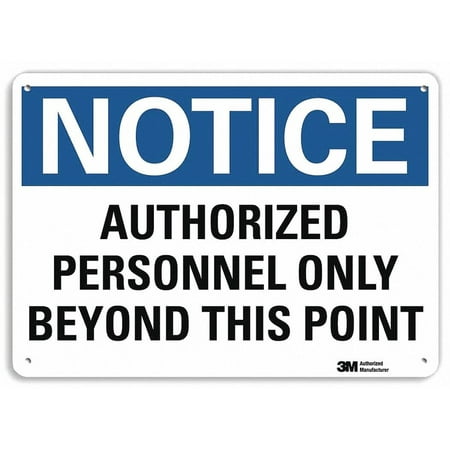 

Lyle Notice Sign 10 inx14 in Aluminum U5-1079-NA_14x10 U5-1079-NA_14x10 ZO-G5805733