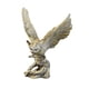 thumbnail image 5 of Figura decorativa de búho, estatua de resina coleccionable, adorno de mesa para chimenea. Desembarco de bronce, 5 of 9