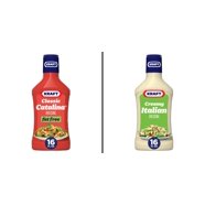 Kraft Classic Nonfat Creamy Ranch Dressing, 16 fl oz Bottle - Walmart.com