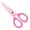 Pink, variant on Round-Tip Craft Scissors, Safety Decorative Cutters, Blue, Safety Scissors With Round Blunt Tips And Decorative Edge, Blue Colored Handles For Easy Grip, Ideal For sch○○l And Craft Projects
