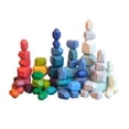 thumbnail image 1 of de Piedras para Montessori Artware Creativo Ligero Bloques de construcción de apilamiento piezas Salvador Juguetes de bloques de apilamiento, 1 of 10
