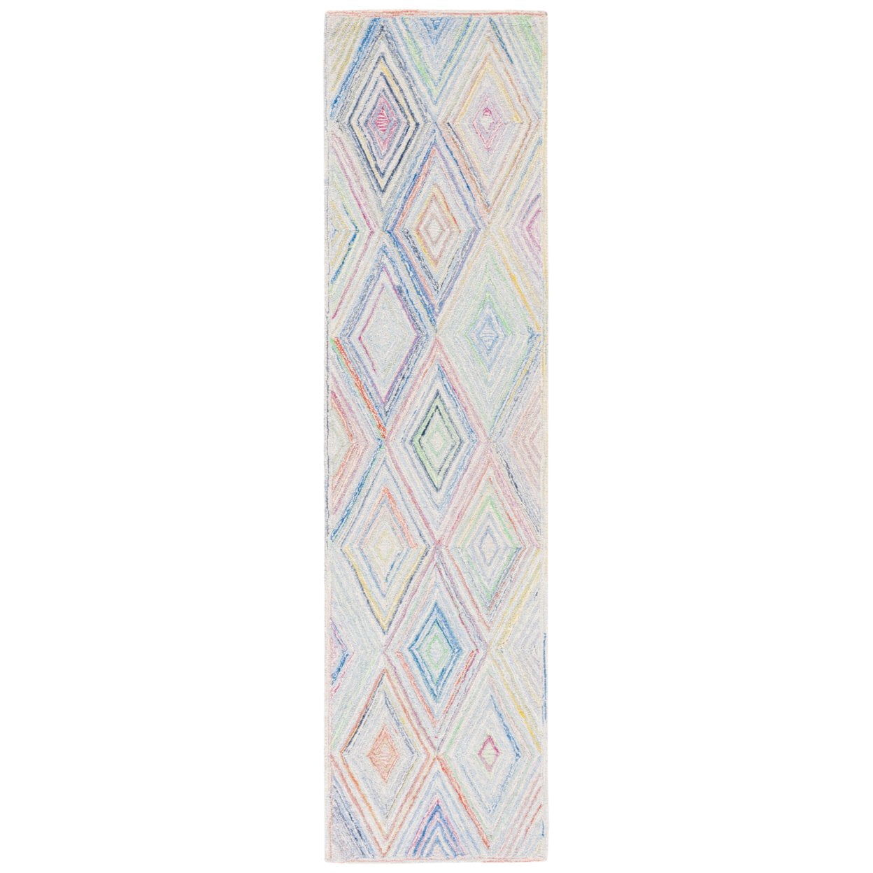 SAFAVIEH Metro Bronte Diamond Area Rug, Blue/Green, 8' x 10'