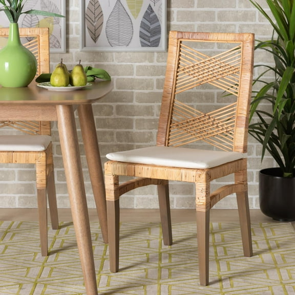 bali & pari Dining Chair, Brown
