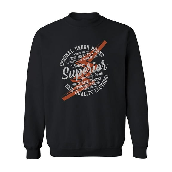 Original Urban Brand Sweatshirt Men -Image by Shutterstock, Male Small