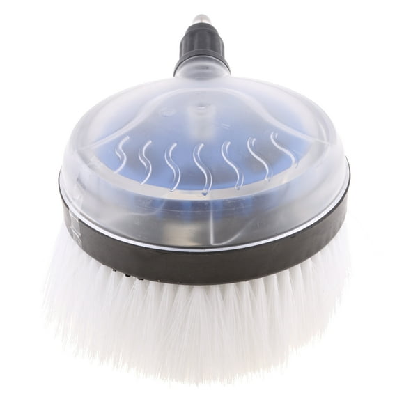 Rotating Wash Brush Accessory for Electric Power Pressure Washers
