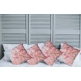 thumbnail image 6 of Ambesonne Floral Throw Pillow Cover 4 Pack, Japanese Sakura Cherry, 16", Pale Blue Pale Pink, 6 of 6