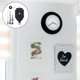thumbnail image 3 of 1 juego de reloj de pared retro silencioso con movimiento silencioso, accesorio para colgar, 3 of 6