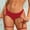 Red, variant on Women's Thigh Garter Underwear Leg Belt Carnival Accessories, Adjustable Straps Exotic Underwear for Party, Club & Role Play