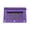 B-Purple, variant on Kyusrd Pencil Pouch for 3 Ring Binder! Clear Pencil Pouch with Mesh Zipper,Multi-Color Clear Pencil Case,Cosmetic Bag Cute Pencil Case