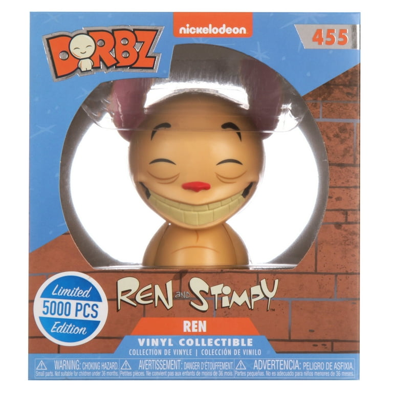 Funko Dorbz Ren & Stimpy 2-Pack | Nickelodeon Vinyl Bobblehead Figures - 2018 SDCC Exclusive 4 thumbnail image