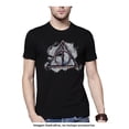 thumbnail image 1 of Playera Harry Potter Talla EG Manga Corta con Símbolo Reliquias de la Muerte Negro, 1 of 3