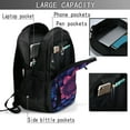 thumbnail image 4 of Honeii Bohemian Vintage Pattern for Travel Laptop Backpack, Business Laptops Backpack with USB Charging Port, College High School Computer Bag for Men Women, 4 of 7