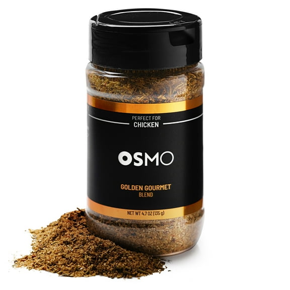 Osmo Golden Gourmet Blend for Chicken, Chef-Crafted Michelin-Star Quality Seasoning, 4.7 oz Powder