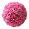 thumbnail image 2 of D-GROEE Soft Touch Faux Silk Rose Flower Ball Rose Artificial Flowers Balls Home Garden Party Wedding Centerpiece Decoration, 2 of 7