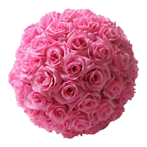 FaLX Rose Flower Balls Romantic Realistic Rose Blossoms Plastic Rose Artificial Flowers Balls for Party