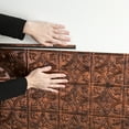 thumbnail image 5 of FASÄDE 47 in. Decorative Vinyl J Trim in Moonstone Copper (5 Pack), 5 of 8