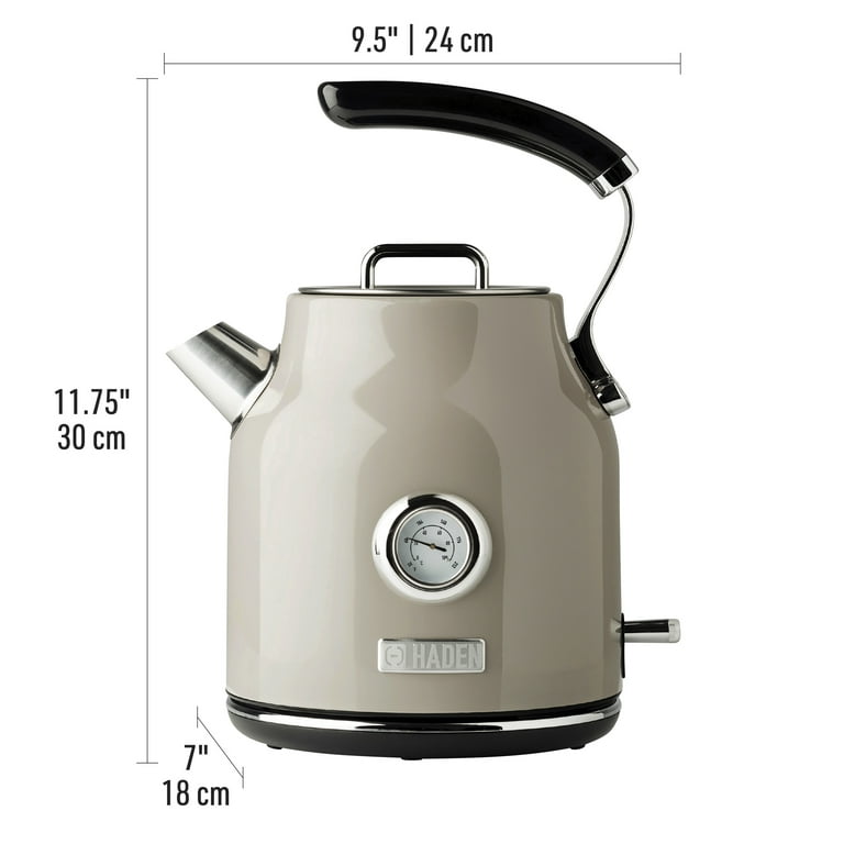 Haden Dorset Stainless Steel Cordless Electric Kettle - Putty, 1.7 L -  Fry's Food Stores
